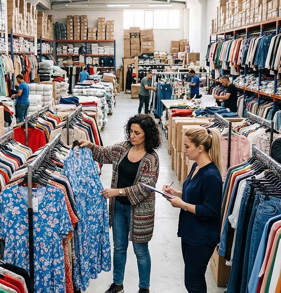 E-Ticaret İçin Toptan Kadın Giyim Satışı